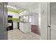 Bright kitchen with granite countertops and white cabinets at 795 Hammond Dr # 1407, Atlanta, GA 30328