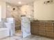 Modern primary bathroom featuring double vanity, tiled shower, and separate soaking tub at 195 Ridgecrest Way, Stockbridge, GA 30281