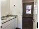 Bathroom features a double sink with granite counters at 195 Ridgecrest Way, Stockbridge, GA 30281