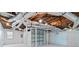 Large basement area with shelving and utility access at 1878 Hamby Place Nw Dr, Acworth, GA 30102