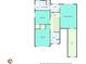 Upstairs floorplan featuring Primary suite, bedrooms, baths and walk in closet at 1878 Hamby Place Nw Dr, Acworth, GA 30102