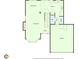 Layout of home showcasing kitchen, living room, garage, foyer, and bathroom at 1878 Hamby Place Nw Dr, Acworth, GA 30102
