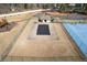 Aerial view of a community pool, offering a cool retreat during warm weather at 1878 Hamby Place Nw Dr, Acworth, GA 30102