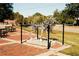 Metal horse sculpture in park setting at 214 Depot Landing Rd # 62, Auburn, GA 30011