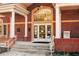 Auburn Public Library entrance with brick facade and columns at 214 Depot Landing Rd # 62, Auburn, GA 30011
