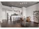 Modern kitchen with stainless steel appliances and dark countertops at 860 Peachtree Ne St # 2605, Atlanta, GA 30308