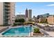 Relaxing rooftop pool with city views at 860 Peachtree Ne St # 2605, Atlanta, GA 30308