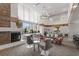 Community lobby with fireplace and comfortable seating at 860 Peachtree Ne St # 2605, Atlanta, GA 30308