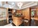 Gourmet kitchen with a large island and high-end appliances at 1020 W Wesley Nw Rd, Atlanta, GA 30327