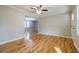 Spacious living room showcasing hardwood floors and lots of natural light at 5310 Timbo Ln, Mableton, GA 30126