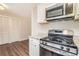 Stainless steel appliances and granite countertops in the kitchen at 2040 Forrest Park Se Rd, Atlanta, GA 30315