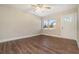 Spacious living room with hardwood floors and ceiling fan at 2040 Forrest Park Se Rd, Atlanta, GA 30315