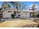 Front view of charming ranch home at 3395 Springlake Dr, Decatur, GA 30032