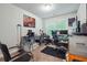 Bright home office with ample desk space and natural light at 667 Crosshaven Dr, Marietta, GA 30066