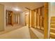 Unfinished basement with framing and stairs at 3071 Springfair Trott, Lithonia, GA 30038