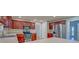 Modern kitchen with stainless steel appliances and an island at 3071 Springfair Trott, Lithonia, GA 30038