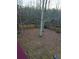 Large backyard with a wooden fence, offering privacy and plenty of space for outdoor activities at 95 Jenna Ln, Covington, GA 30016