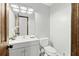 Modern bathroom with updated vanity and fixtures at 3133 Callie Still Rd, Lawrenceville, GA 30045