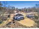 Aerial view of house and neighborhood at 3542 Linecrest Rd, Ellenwood, GA 30294