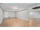 Unfinished basement with tiled floor and ample space at 3542 Linecrest Rd, Ellenwood, GA 30294