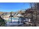 Community swimming pool with black metal fence at 2968 Winterthur Close Nw, Kennesaw, GA 30144