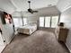 Two-car garage with epoxy flooring and overhead storage at 2968 Winterthur Close Nw, Kennesaw, GA 30144