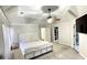 Large walk-in closet with custom shelving and hanging rods at 2968 Winterthur Close Nw, Kennesaw, GA 30144