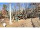 Large backyard with a trampoline at 2968 Winterthur Close Nw, Kennesaw, GA 30144