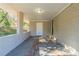 Side patio with access to backyard at 3701 Glen Mora Dr, Decatur, GA 30032