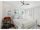 Charming bedroom with a queen-size bed and wood writing desk at 566 Church Ne St, Marietta, GA 30060