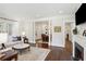 Open living area with views into the dining room and kitchen at 566 Church Ne St, Marietta, GA 30060