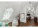 Spacious playroom with white brick feature wall and beanbag chairs at 566 Church Ne St, Marietta, GA 30060