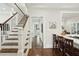 View of a staircase leading to the upper level of the home at 566 Church Ne St, Marietta, GA 30060