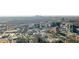 Sweeping aerial view showcasing the city's buildings, street-scape, and vast landscape, with construction visible at 3325 Piedmont Ne Rd # 2702, Atlanta, GA 30305