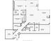 Detailed floor plan showcasing the layout of the house, including all rooms and dimensions at 3325 Piedmont Ne Rd # 2702, Atlanta, GA 30305