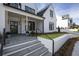 Elegant front entry with stone steps and a welcoming porch at 122 Owens Mill Pl, Canton, GA 30115