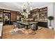 Modern kitchen with large island and high-end appliances at 211 N Esplanade, Alpharetta, GA 30009