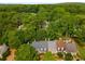 Aerial view showcasing charming townhouses at 217 Quail Run, Roswell, GA 30076