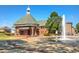 Community town center features a fountain and gathering spaces for community events at 4150 Cavalier Way, Duluth, GA 30097