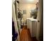Convenient laundry room with washer, dryer, and extra storage at 710 River Run Dr, Atlanta, GA 30350