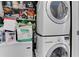 In-unit laundry with stackable washer and dryer at 855 Peachtree Ne St # 1703, Atlanta, GA 30308