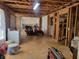 Unfinished basement with areas for storage and workshop at 155 Vinnys Way, Covington, GA 30014