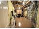 Unfinished basement with HVAC unit and tiled floor at 2280 Hickory Station Cir, Snellville, GA 30078