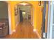Bright entryway with hardwood floors and view to living room at 2280 Hickory Station Cir, Snellville, GA 30078