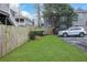 Grass parking area with a designated spot at 285 Oxford Ne Pl # 4, Atlanta, GA 30307