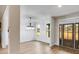 Dining room with hardwood floors and entryway view at 628 Ridge Rd, Dallas, GA 30157