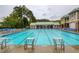 Clean and well-maintained community lap pool at 50 Highcrest Dr, Acworth, GA 30101