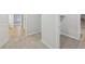 Hallway with carpet and access to other rooms at 1482 Stephens View Dr, Loganville, GA 30052