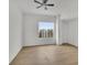 Spacious bedroom with hardwood floors and city views at 860 Peachtree Ne St # 1617, Atlanta, GA 30308