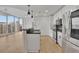 Modern kitchen featuring stainless steel appliances and granite countertops at 860 Peachtree Ne St # 1617, Atlanta, GA 30308